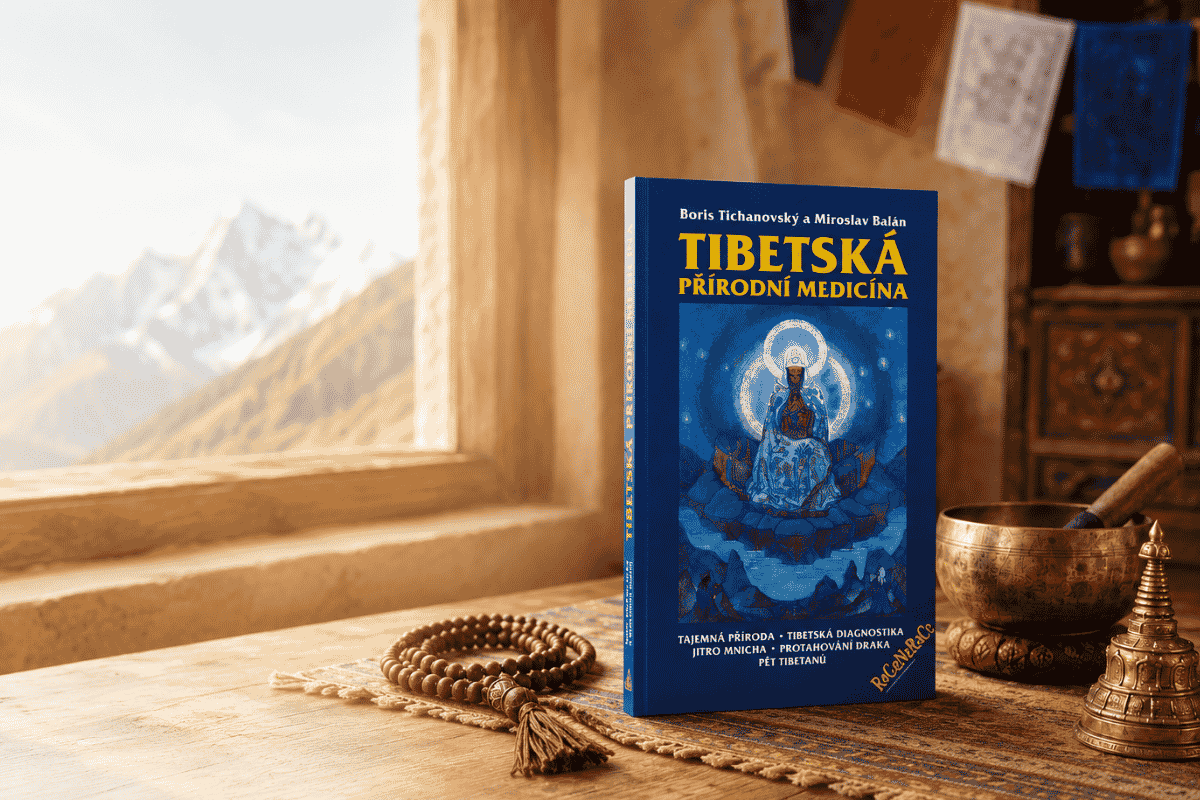 Kniha Tibetská přírodní medicína od Borise Tichanovského a Miroslava Balána,
